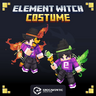 [Erocavontic Creation] Element Witch Costume Vol.1